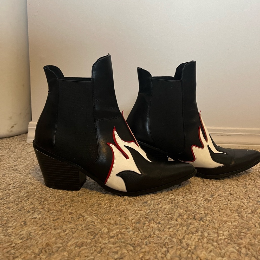 western flame cowboy boots